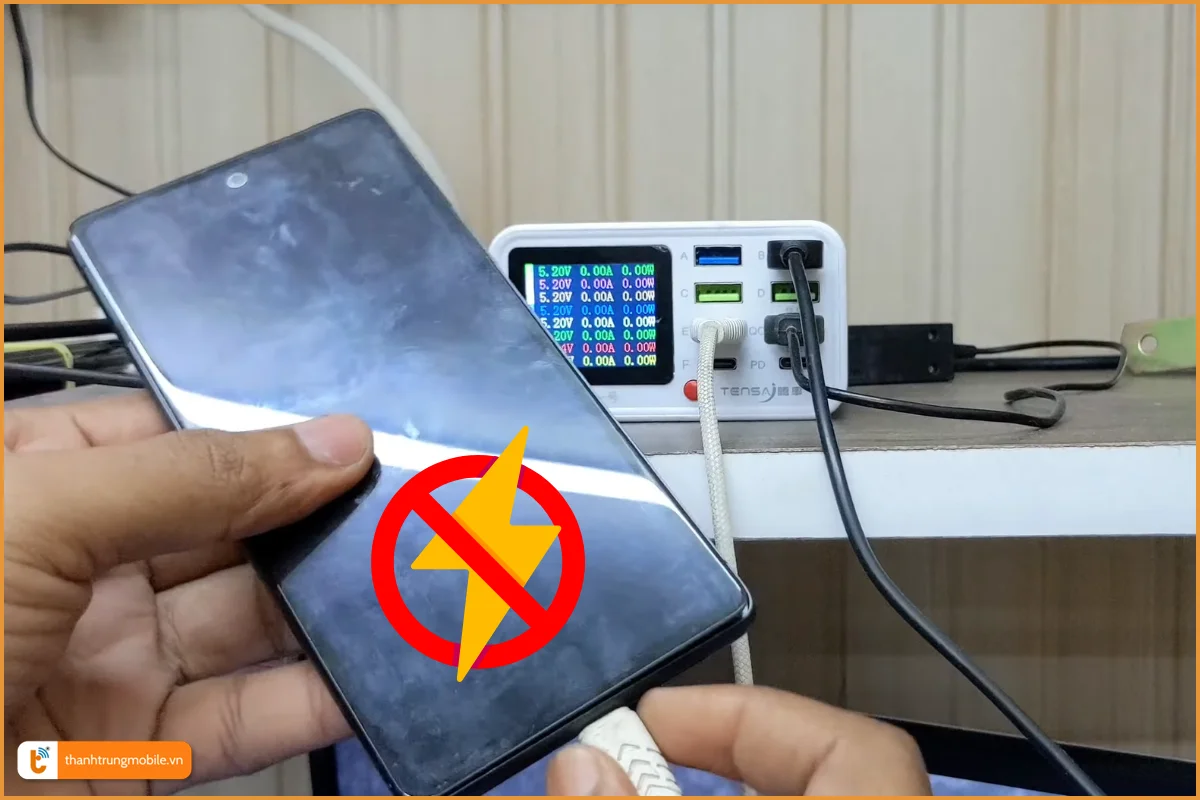 Google Pixel 7 lỗi không nhận sạc