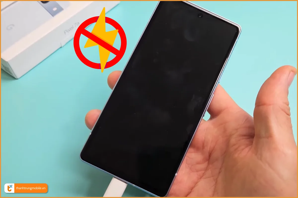 Google Pixel 7A không nhận sạc