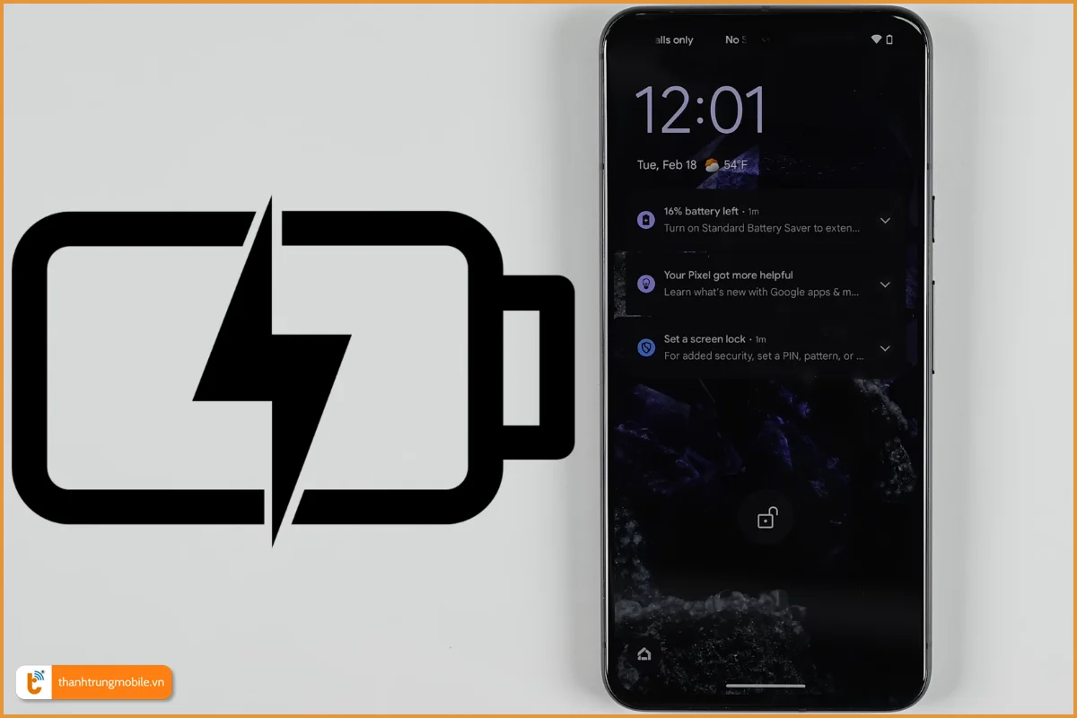Google Pixel 8 lỗi pin chai cần thay mới