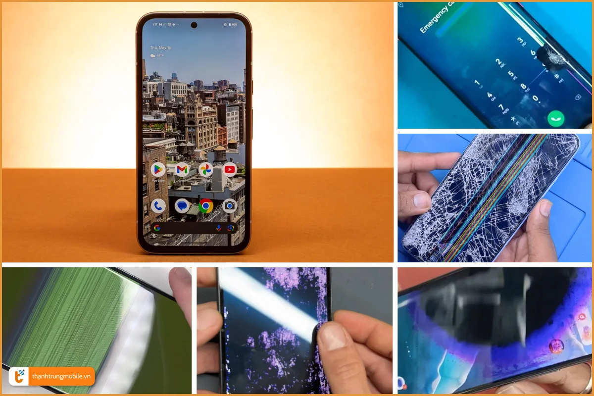 Google Pixel 8A và các lỗi màn hình thường gặp