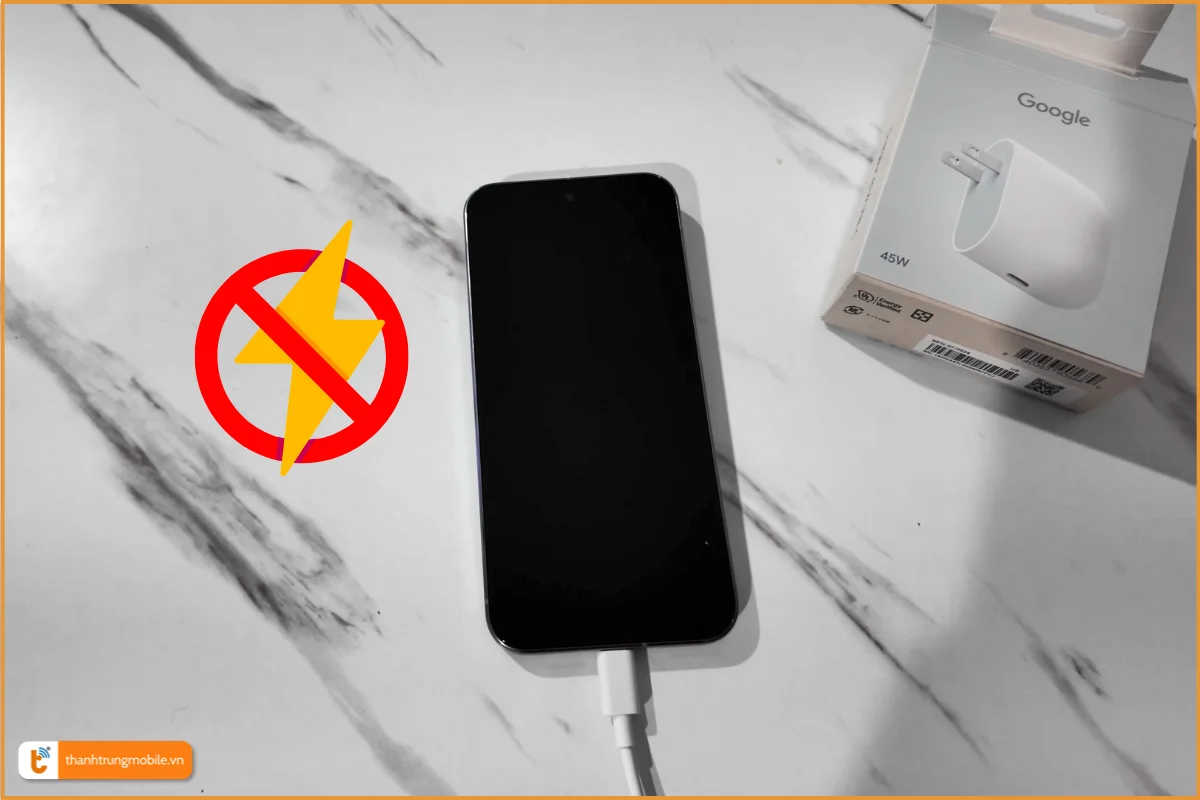 Google Pixel 9 Pro lỗi không nhận sạc