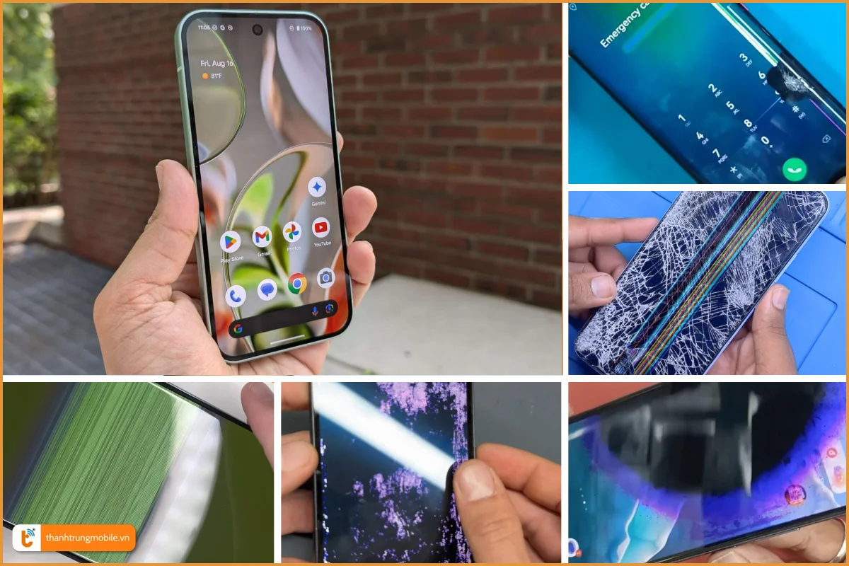 Google Pixel 9 và các lỗi màn hình thường gặp