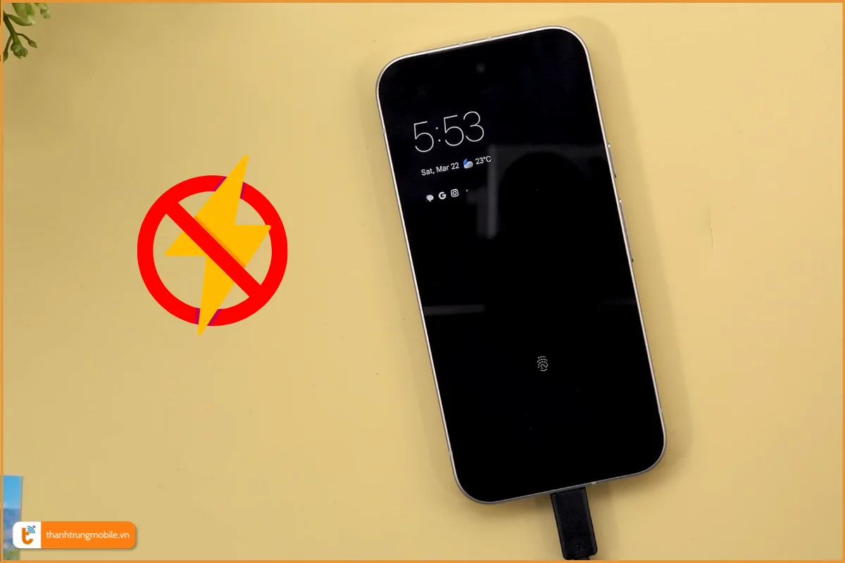 Google Pixel 9A lỗi không nhận sạc