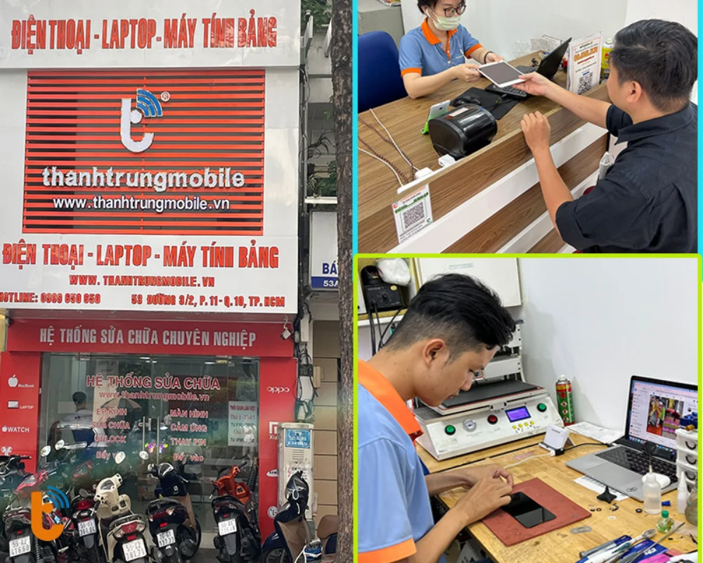 Hệ thống chi nhánh Thành Trung Mobile