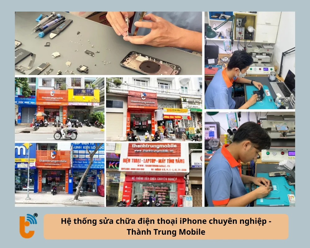 Hệ thống cửa hàng điện thoại - Thành Trung Mobile tại TP.HCM