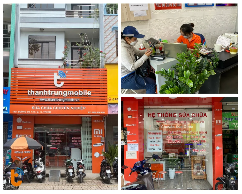 Hệ thống sửa chữa Thành Trung Mobile