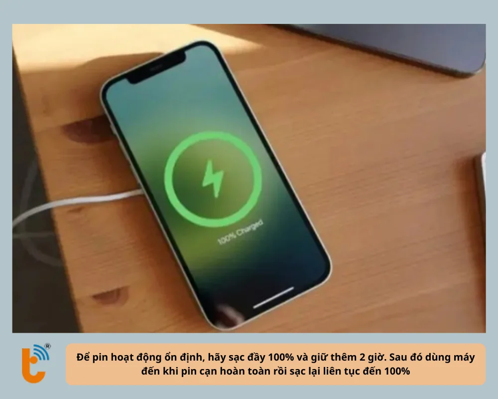 Hiệu chỉnh pin mới sau khi thay 