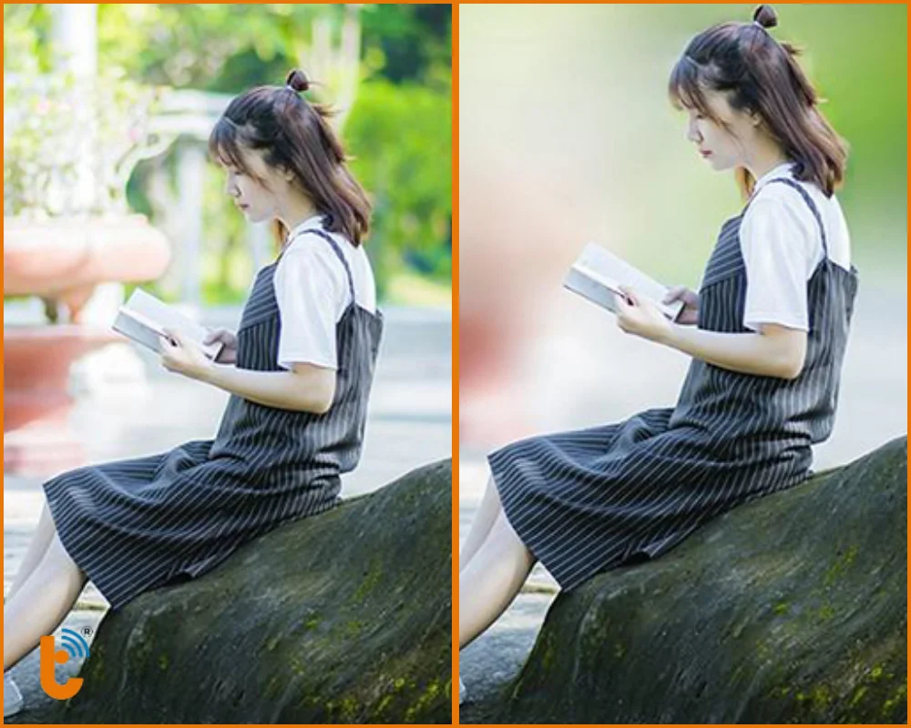 Hình ảnh minh họa cho độ sâu trường ảnh