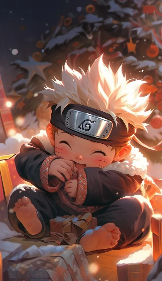 Hình nền Naruto chibi siêu đáng yêu 11