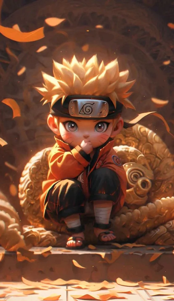 Hình nền Naruto chibi siêu đáng yêu 15