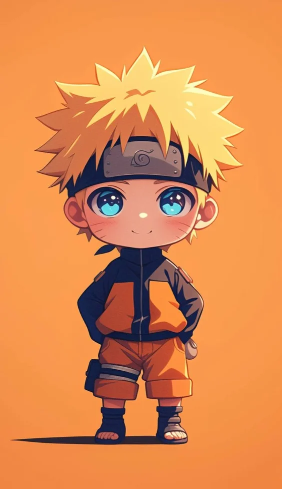 Hình nền Naruto chibi siêu đáng yêu 5