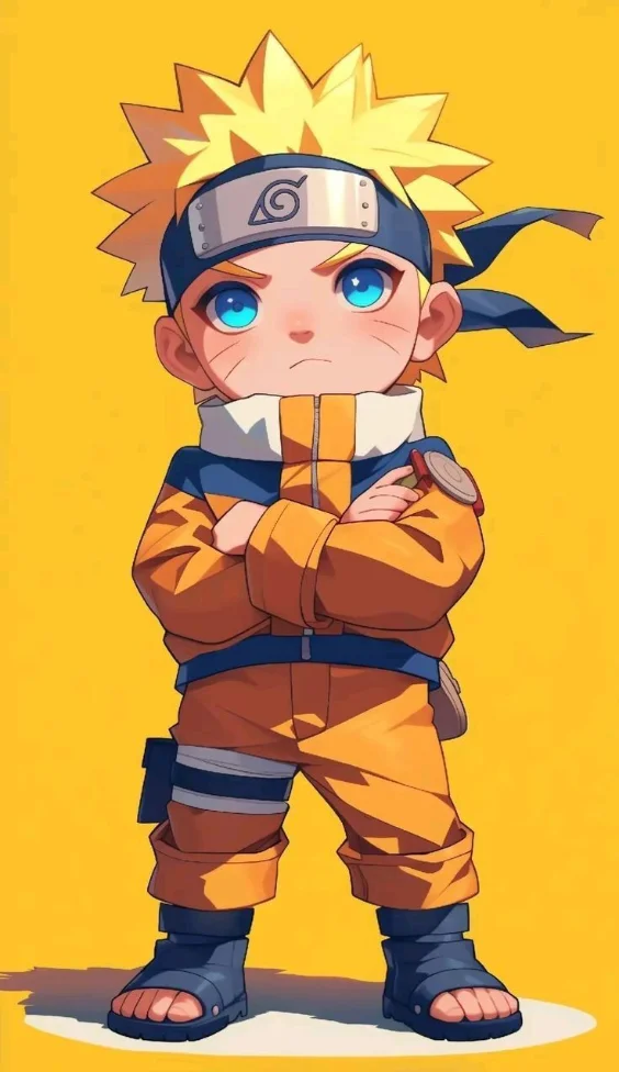 Hình nền Naruto chibi siêu đáng yêu 6