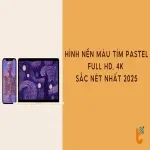Hình nền màu tím Pastel Full HD, 4K sắc nét nhất 2025
