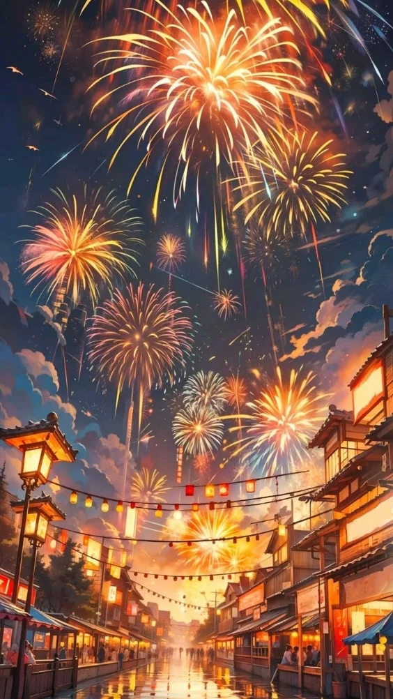 Hinh-nen-anime-le-hoi