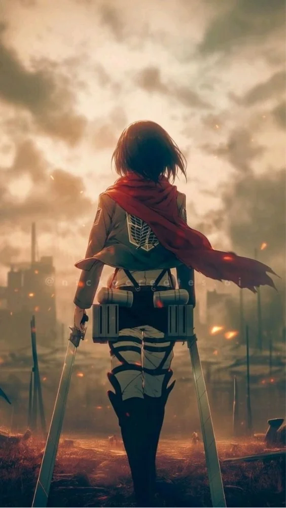 Hinh-nen-anime-Mikasa (Attack on Titan) (3)