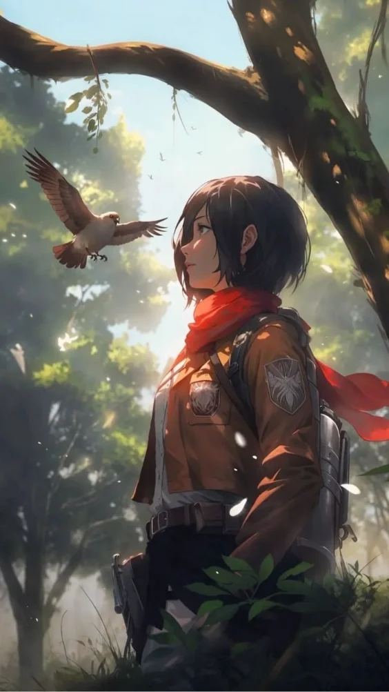 Hinh-nen-anime-Mikasa (Attack on Titan) (6)