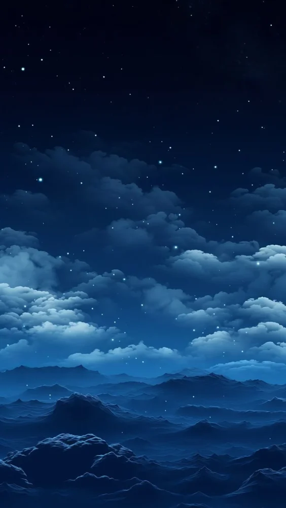 Hình nền bầu trời về đêm 4