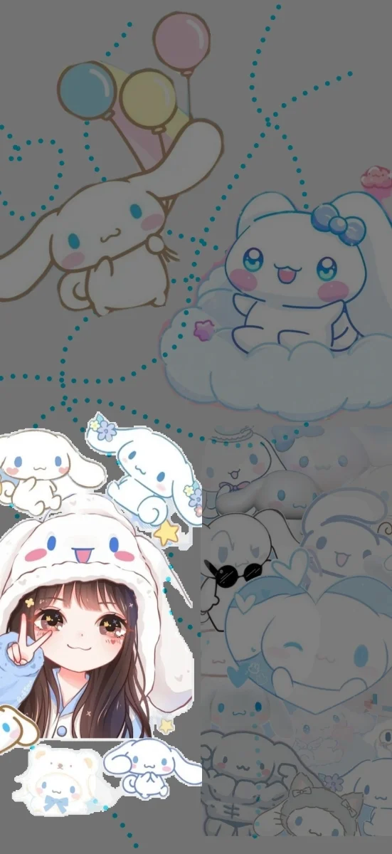 hinh-nen-cinnamoroll-anime-girl