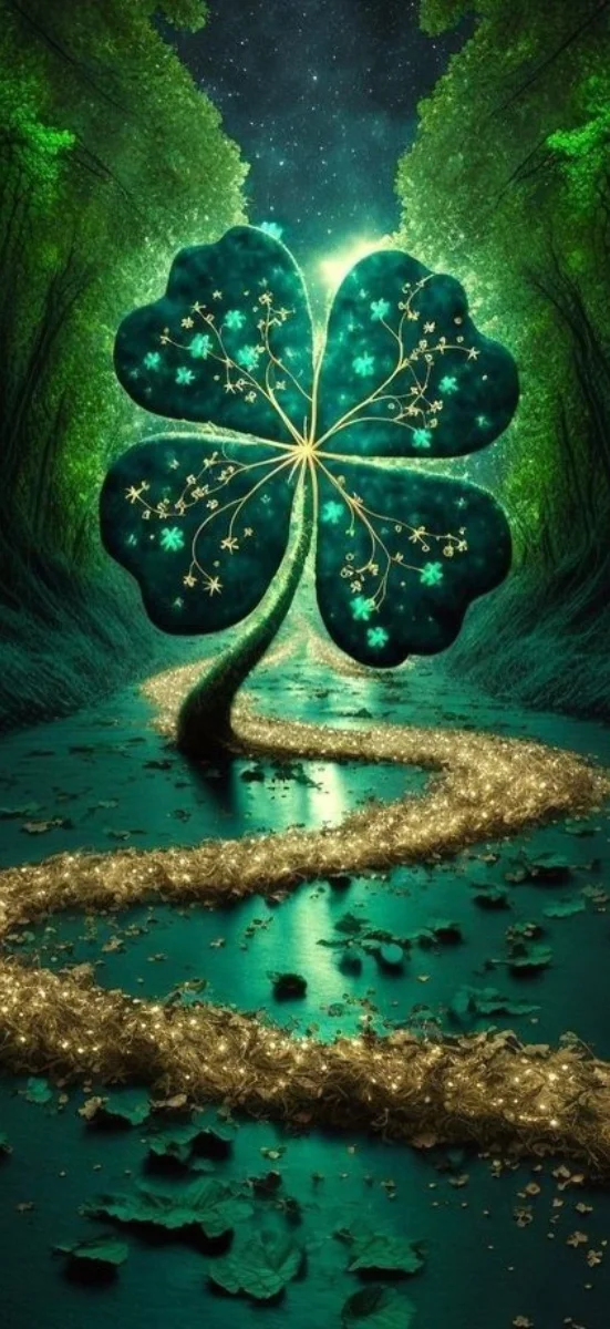 hinh-nen-co-4-lá-nghe-thuat-4