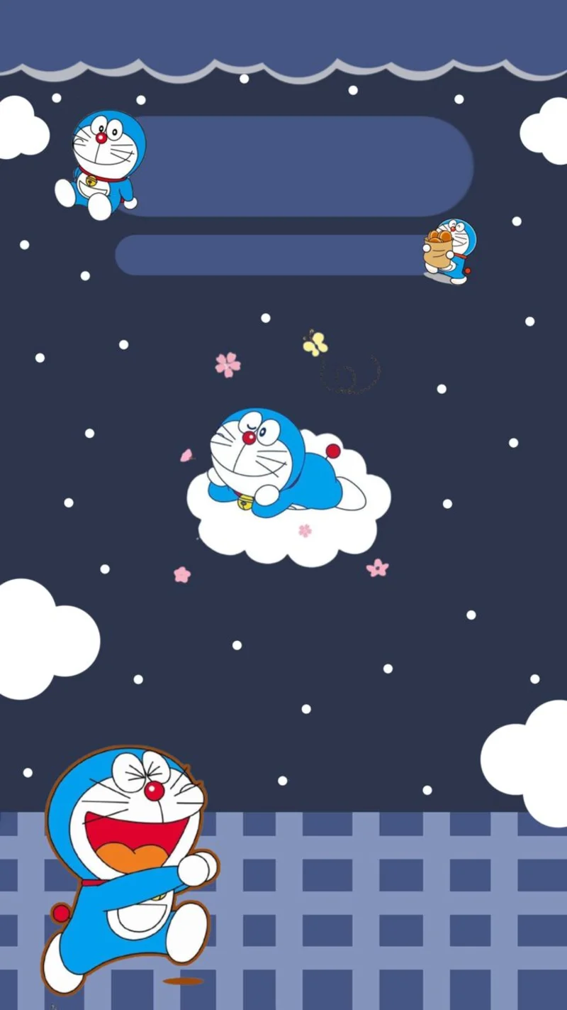 Hình nền Doremon hoạt hình đáng yêu 22