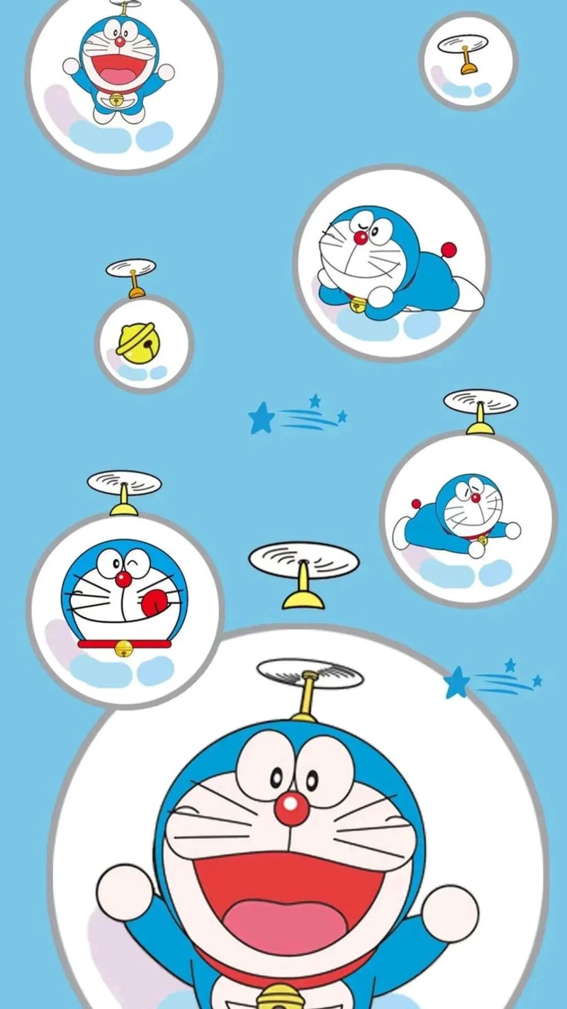 Hình nền Doremon hoạt hình đáng yêu 23