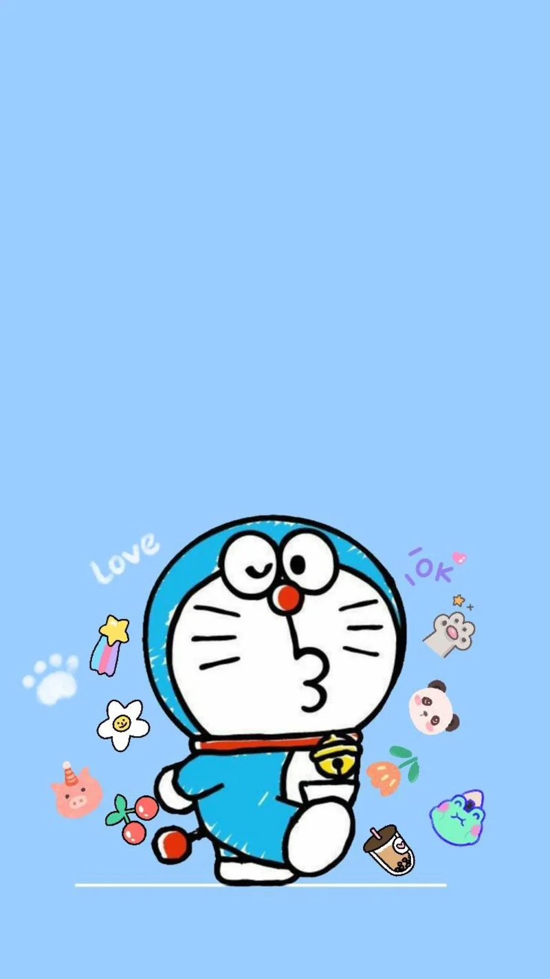 Hình nền Doremon hoạt hình đáng yêu 25