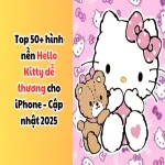 Top 50+ hình nền Hello Kitty dễ thương cho iPhone – Cập nhật 2025