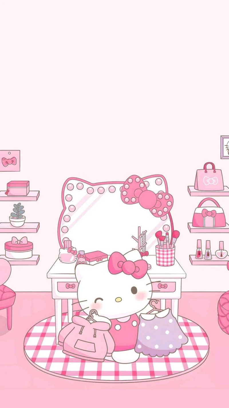 Hình nền Hello Kitty cute 10