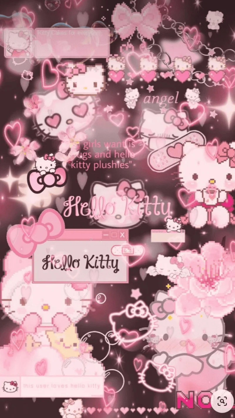 Hình nền Hello Kitty siêu ngầu 20