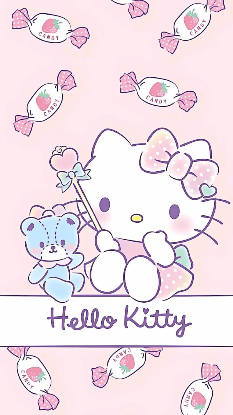 Hình nền Hello Kitty cute 12