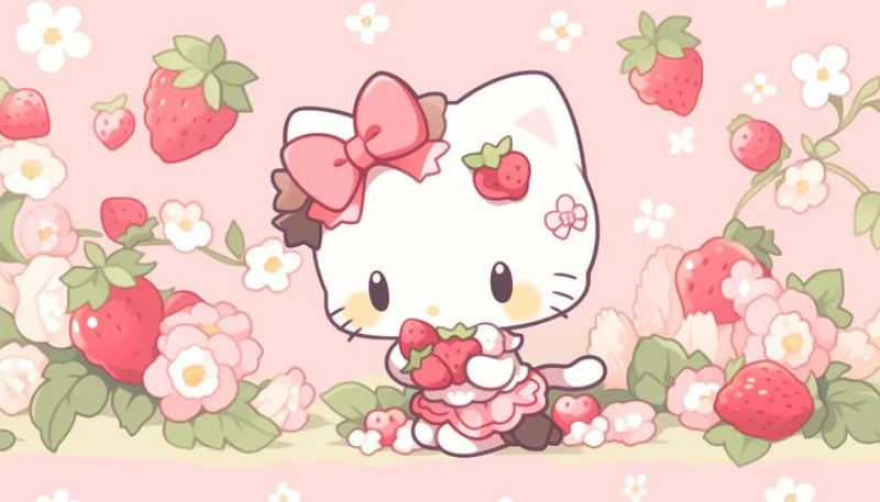 Hình nền Hello Kitty đẹp nhất 4