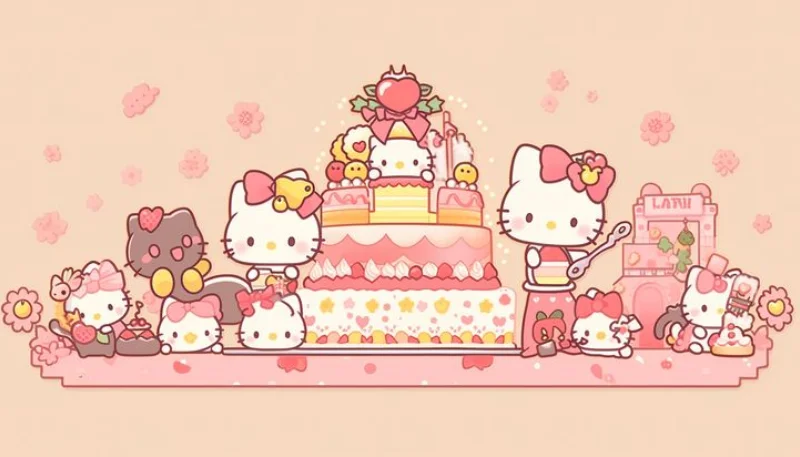 Hình nền Hello Kitty đẹp nhất 7