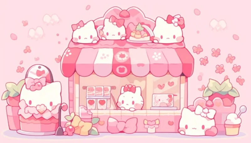 Hình nền Hello Kitty đẹp nhất 8