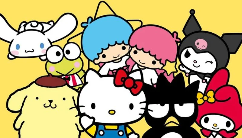 Hình nền Hello Kitty cùng bạn bè 8