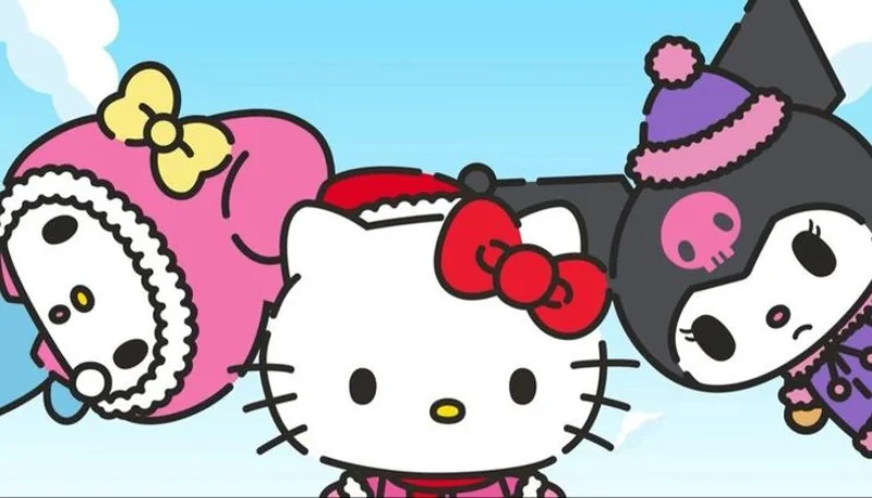 Hình nền Hello Kitty cùng bạn bè 9