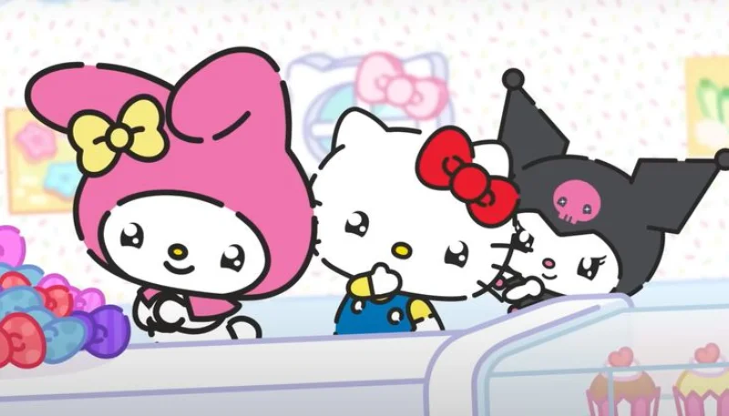 Hình nền Hello Kitty cùng bạn bè 12