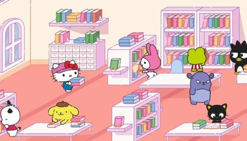 Hình nền Hello Kitty cùng bạn bè 16