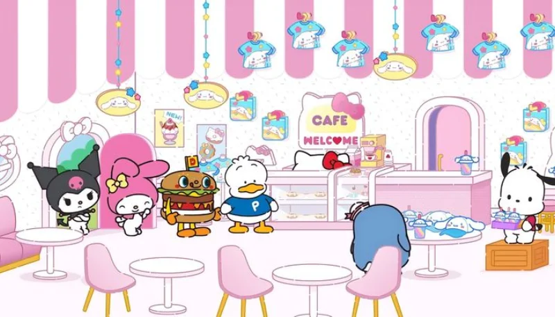 Hình nền Hello Kitty cùng bạn bè 19