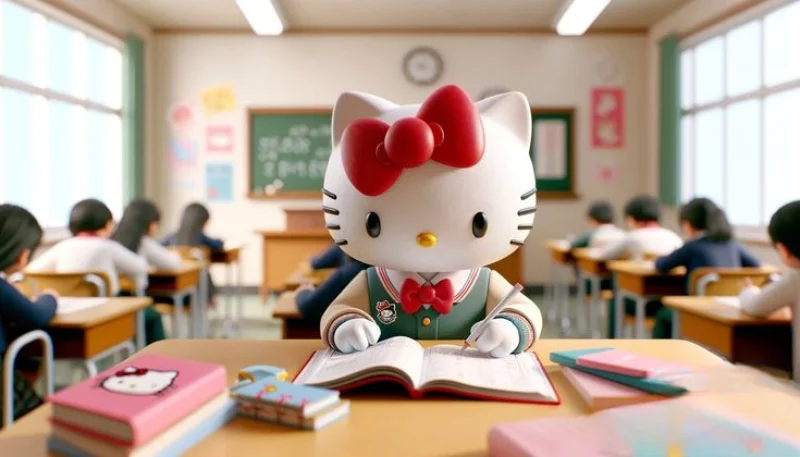 Hình nền Hello Kitty 3D sắc nét 10