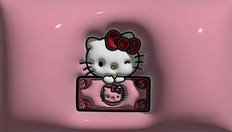 Hình nền Hello Kitty 3D sắc nét 24