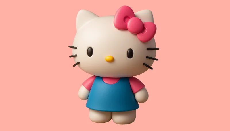 Hình nền Hello Kitty 3D sắc nét 25