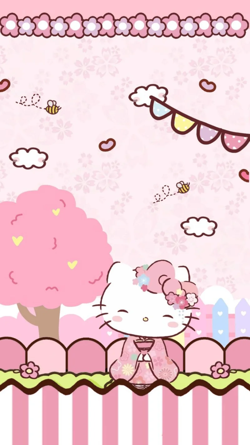 Hình nền Hello Kitty cute 64