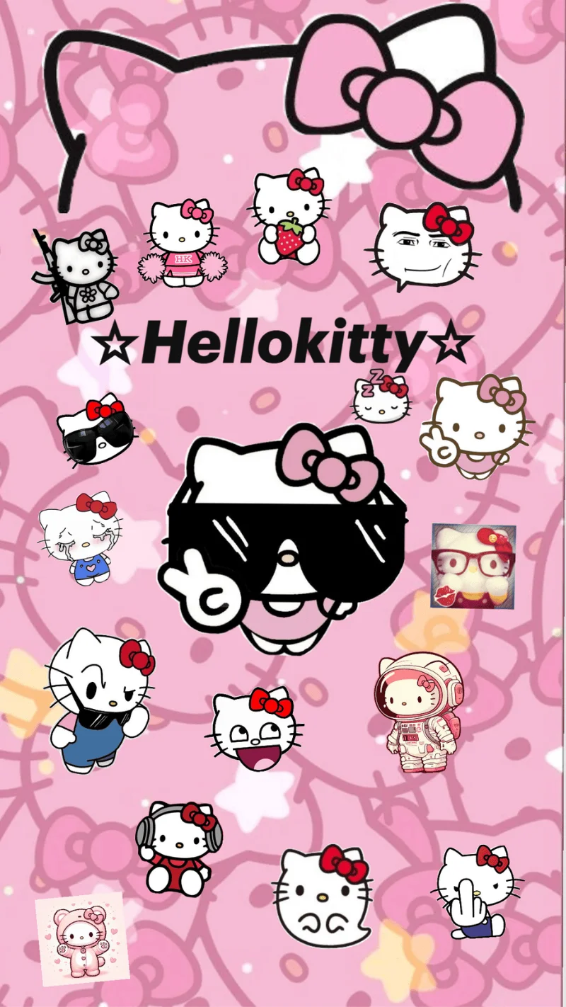 Hình nền Hello Kitty siêu ngầu 2