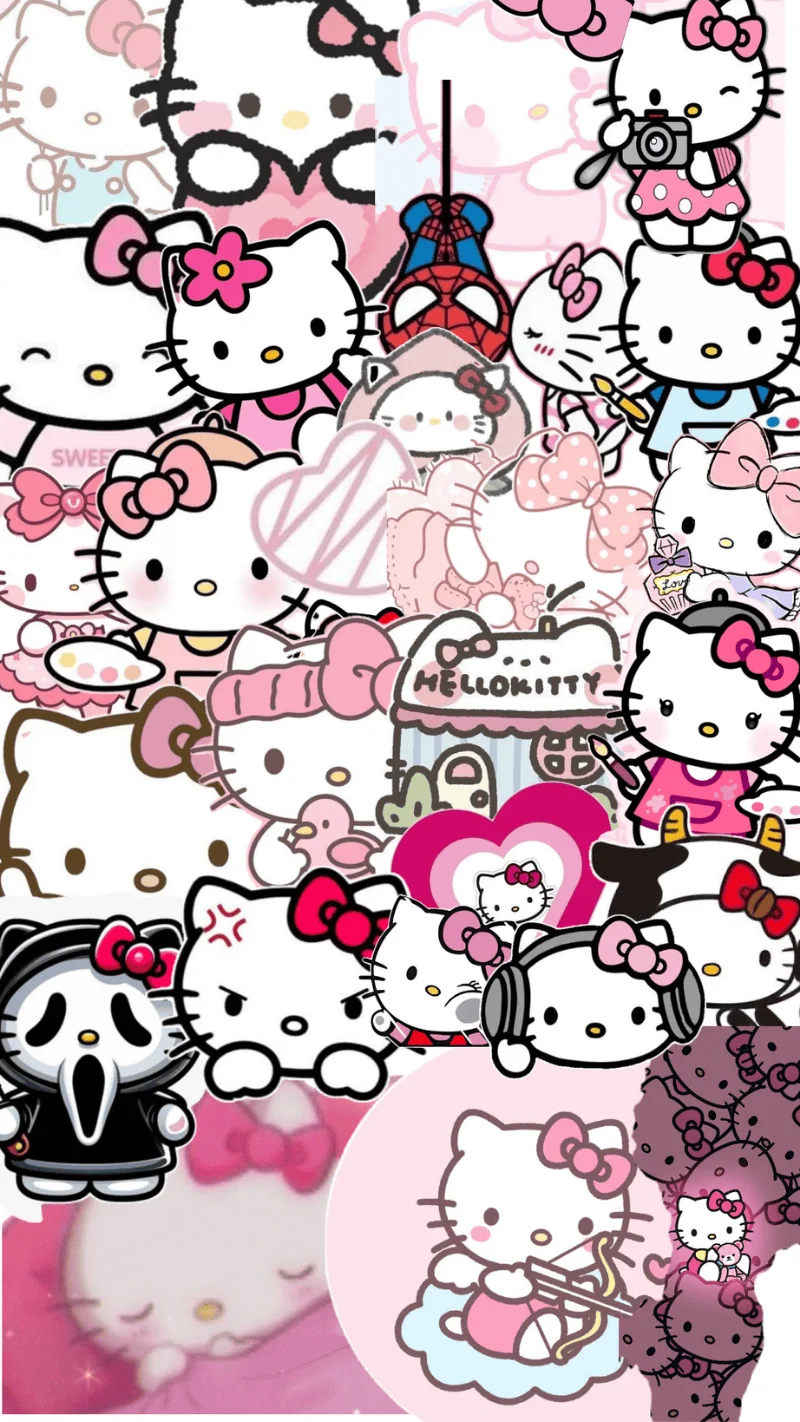 Hình nền Hello Kitty siêu ngầu 3