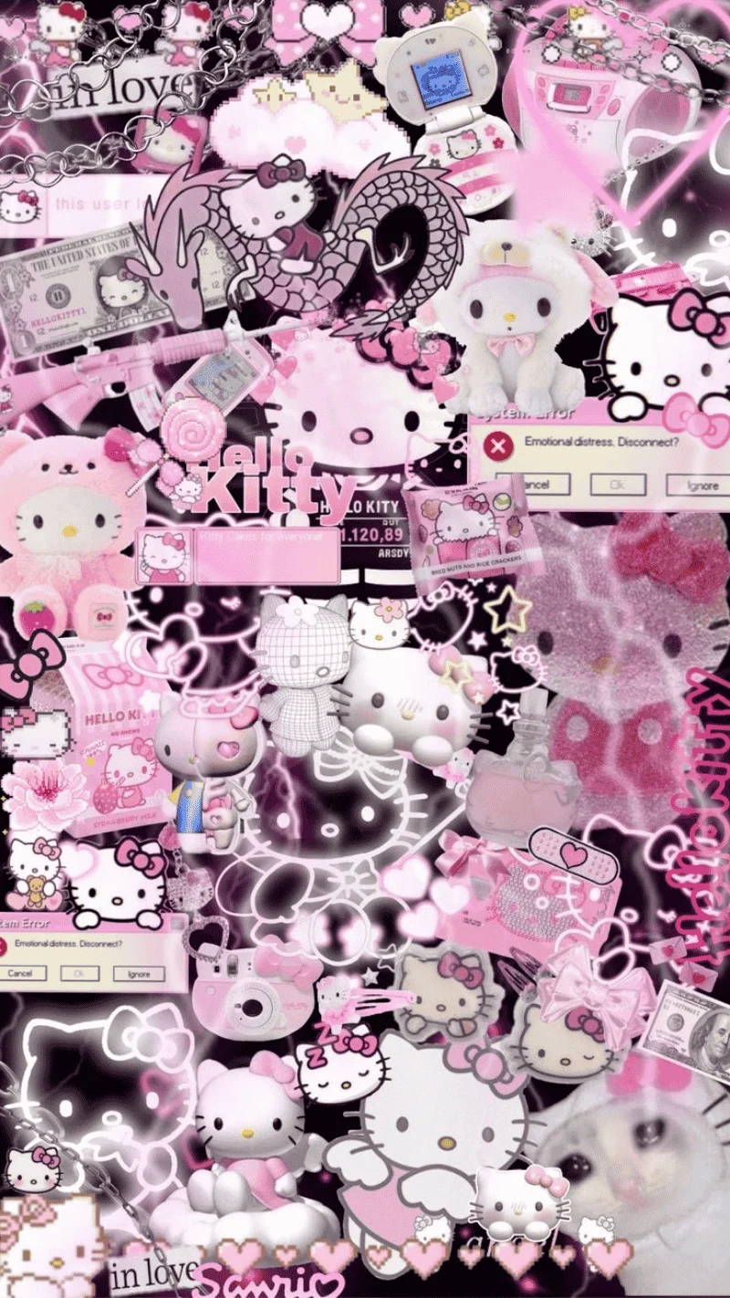 Hình nền Hello Kitty siêu ngầu 6