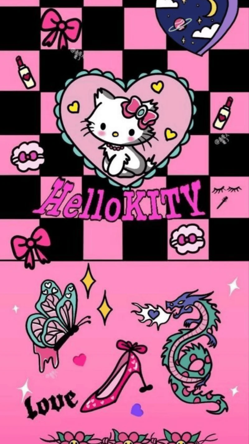 Hình nền Hello Kitty siêu ngầu 12