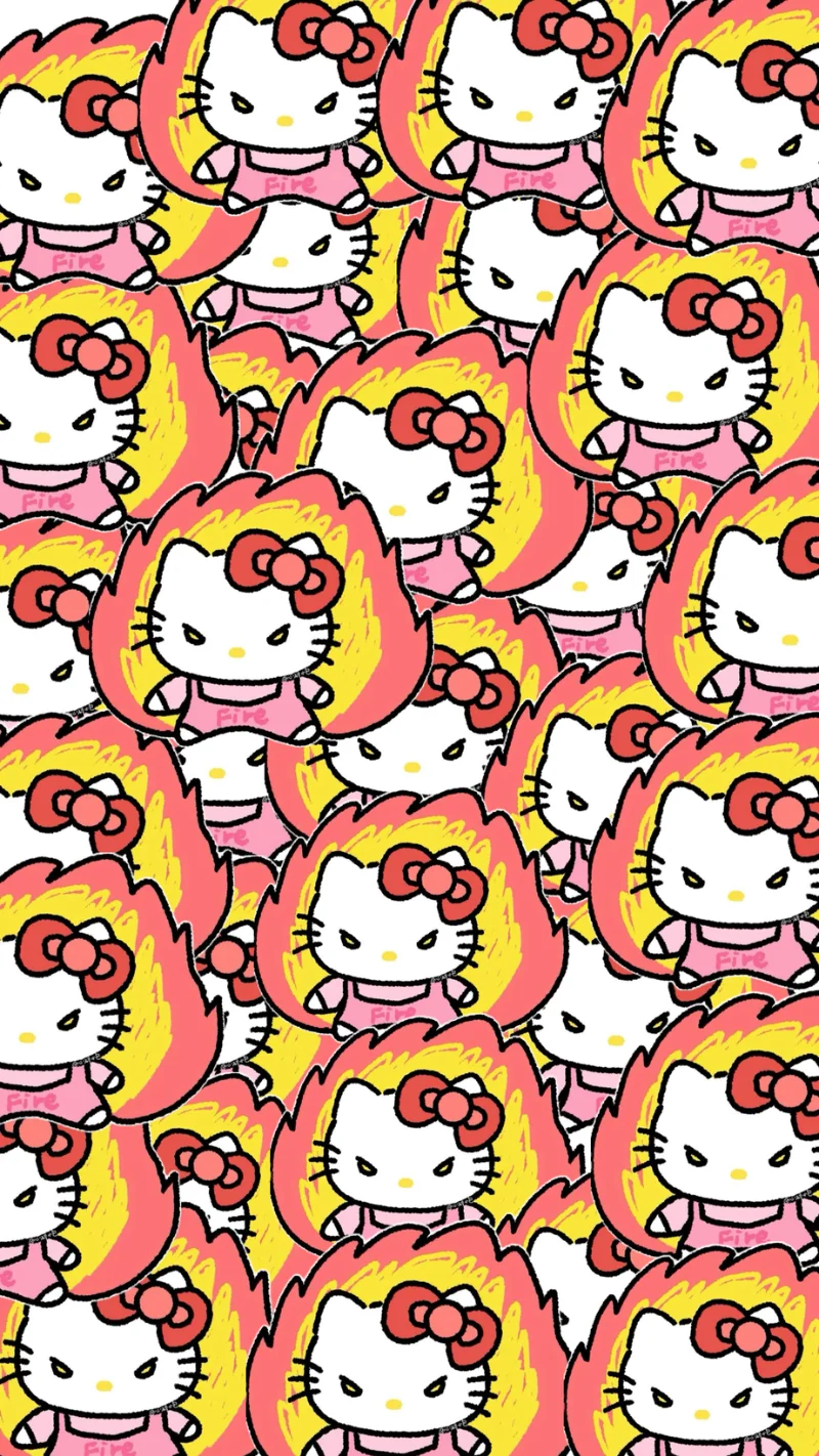 Hình nền Hello Kitty siêu ngầu 14