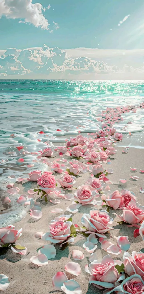 Hình nền hoa hồng cho điện thoại 10