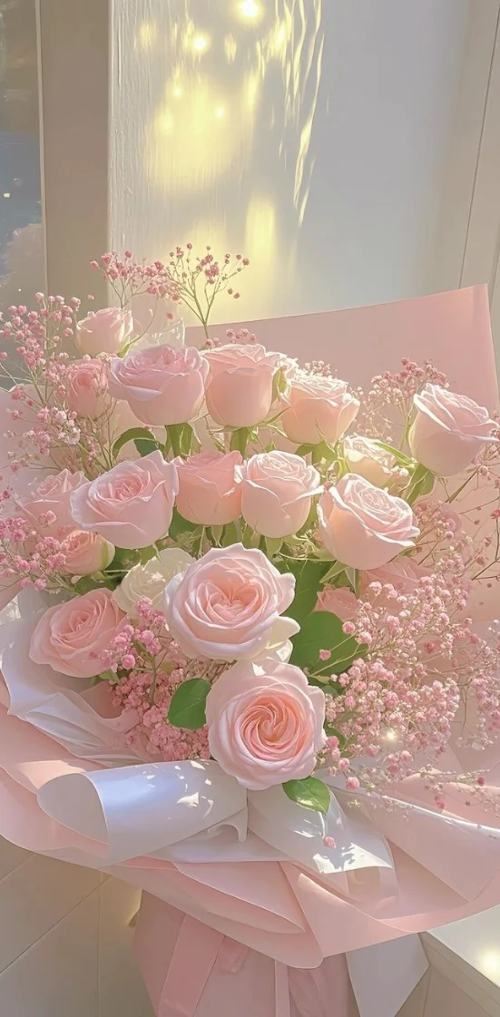 Hình nền hoa hồng cho điện thoại 3