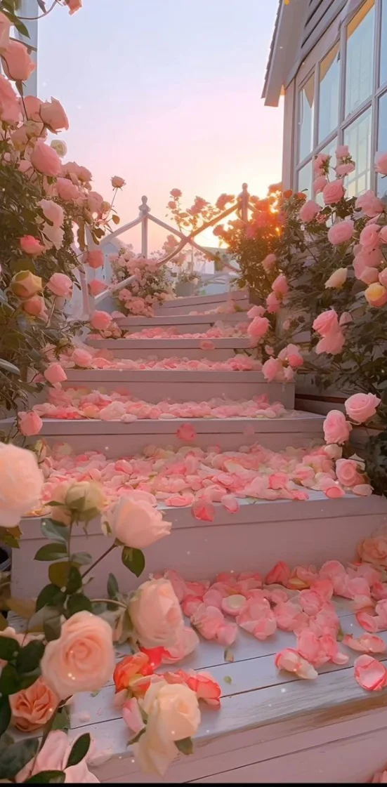 Hình nền hoa hồng cho điện thoại 4